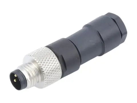 Produktfoto 1 von Molex Nano-Change M8 Rundsteckverbinder Stecker 3-polig Stecker 4A Kabel IP40