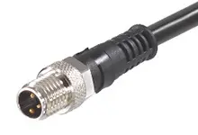 Molex 120086, 4-polig Sensor-Betätigungselementkabel, M8 Stecker / Freies Ende, Länge 5 m