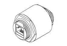 Molex 130058 Buchse Cat.5 RJ45-Steckverbinder, 1-Port Gerade