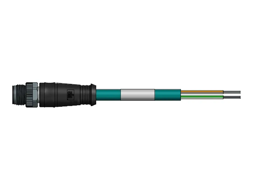 Molex 120108, 5-polig Sensor-Betätigungselementkabel, M12 Stecker / Freies Ende, Länge 5 m
