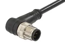 Produktfoto 1 von Molex 120065, 4-polig Sensor-Betätigungselementkabel, M12 Micro Change Stecker / Anschlusslitze Stecker, Länge 2 m