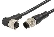Produktfoto 1 von Molex 120066, 5-polig Sensor-Betätigungselementkabel, M12 Buchse 5 / M12 Stecker, Länge 3 m
