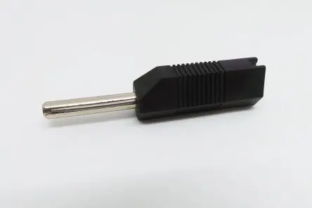 Produktfoto 1 von Deltron Stecker Schwarz Bananenstecker, Kontakt Nickel, 50V 16A, Schraubanschluss