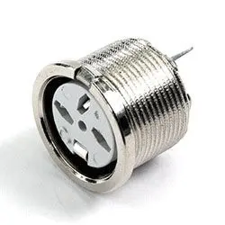 Produktfoto 1 von Deltron 690 Standard DIN-Buchse Gerade 5-polig, DIN 45326, DIN 45329, DIN 45327, DIN 41524, DIN 45322, 34V ac/dc 2A