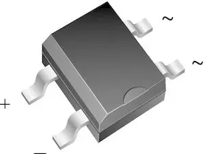 Produktfoto 1 von Vishay Brückengleichrichter 600 V 450 A Oberfläche 1 V TO-269 Quad 4-Pin 100 μA