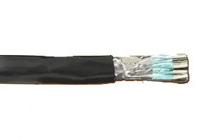 Alpha Wire Alpha Essentials Communication & Control Steuerkabel, 6-adrig 0.09mm² 28 AWG Schwarz Geschirmt, 305 m,