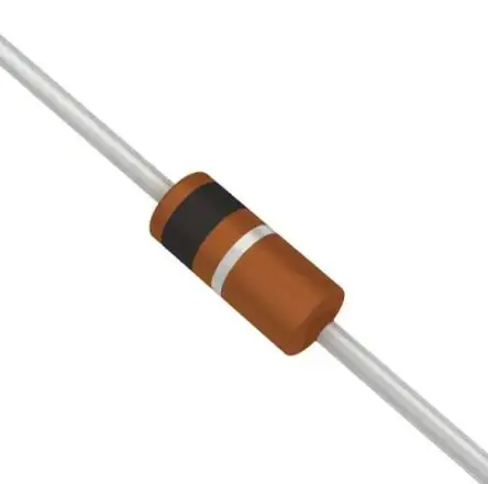 Produktfoto 1 von Vishay Silizium-Diode Kleinsignaldiode 300 mA 75 V Oberfläche DO-35 2-Pin
