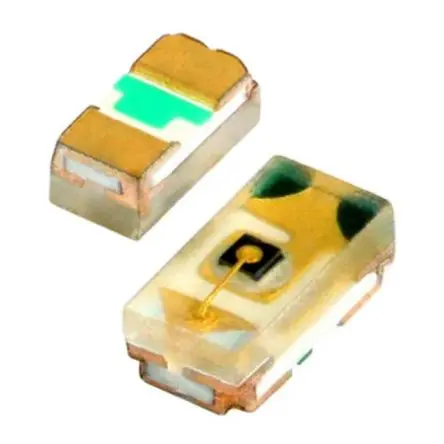 Vishay VLMG1500 CoB-LED, 2.4 V, Grün, 112mcd, 130 °