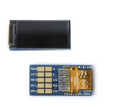 Produktfoto 1 von RS PRO Farb-LCD 0.96 Zoll, 80 x 160 pixel, 11 x 22 mm LED