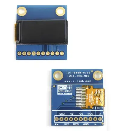 Produktfoto 1 von RS PRO Farb-LCD 0.96 Zoll SPI, 80 x 160 pixel, 11 x 22 mm LED