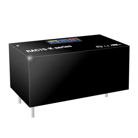 Recom RAC15-K Schaltnetzteil 1 5V dc 15 W, Leiterplattenmontage 264V ac