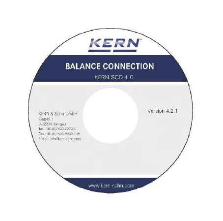 Produktfoto 1 von Kern Balance Connection Software für Windows 10, Windows 7, Windows 8, Windows 8.1, Windows Vista, Windows XP