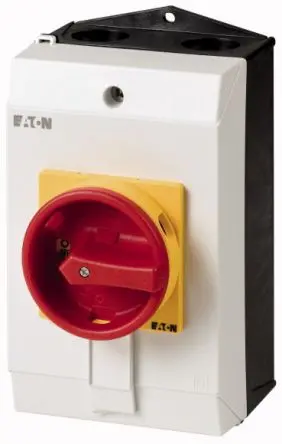 Produktfoto 1 von Eaton P1-25 Trennschalter 3-polig SMD 25A 13 kW Rot IP65 3-phasig