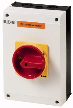 Eaton P3-63 Trennschalter 3-polig SMD 63A 30 kW Rot IP65 3-phasig