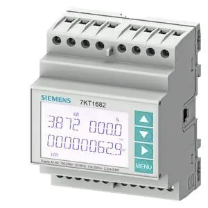 Produktfoto 1 von Siemens 7KT PAC1600 Energiemessgerät LCD 90 mm x 71.6 mm Digital / 3-phasig