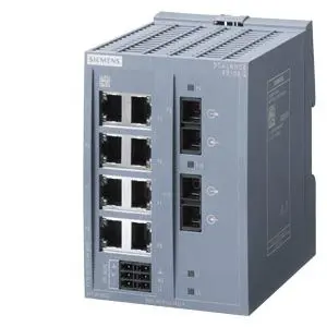 Produktfoto 1 von Siemens SCALANCE XB108-2 Datenerfassung für Industrielles Ethernet-Netzwerk