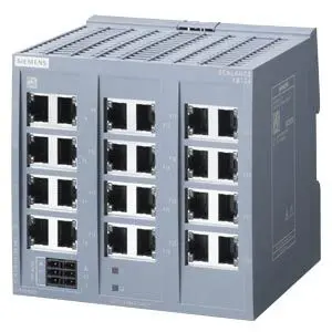Produktfoto 1 von Siemens SCALANCE XB124 Datenerfassung für Industrielles Ethernet-Netzwerk
