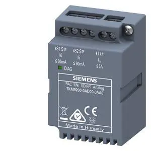 Produktfoto 1 von Siemens E/A-Erweiterungsmodul für 7KM PAC3200/4200