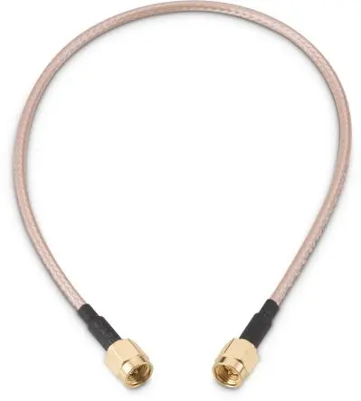 Produktfoto 1 von Wurth Elektronik SMA RG316 Koaxialkabel, Abgeschlossen, 50 Ω, 304.8 mm, Aussen ø 2.9 mm Außen-ø , Weiß