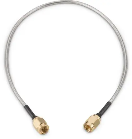 Produktfoto 1 von Wurth Elektronik SMA RF Koaxialkabel, Abgeschlossen, 50 Ω, 304.8 mm, Aussen ø 2.15 mm Außen-ø , Weiß