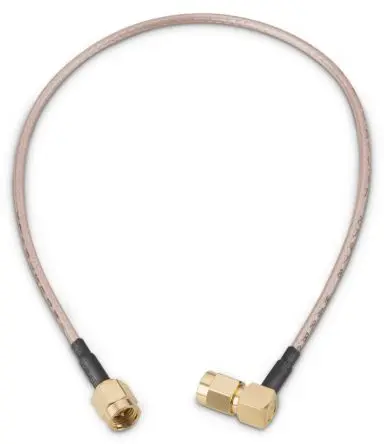 Produktfoto 1 von Wurth Elektronik SMA RG316 Koaxialkabel, Abgeschlossen, 50 Ω, 152.4 mm, Aussen ø 2.49 mm Außen-ø , Weiß