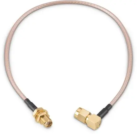 Produktfoto 1 von Wurth Elektronik SMA RG316 Koaxialkabel, Abgeschlossen, 50 Ω, 304.8 mm, Aussen ø 2.49 mm Außen-ø , Weiß