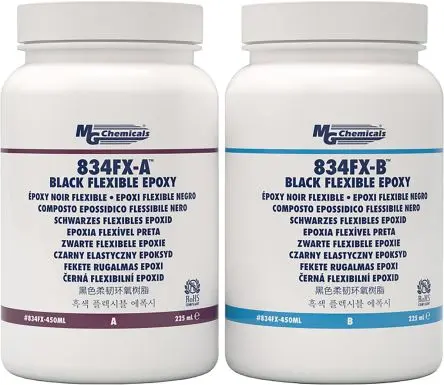 Produktfoto 1 von MG Chemicals Flexible Verguss- und Verkapselungsmasse 2-Flaschen-Kit, 2-Dosen-Kit