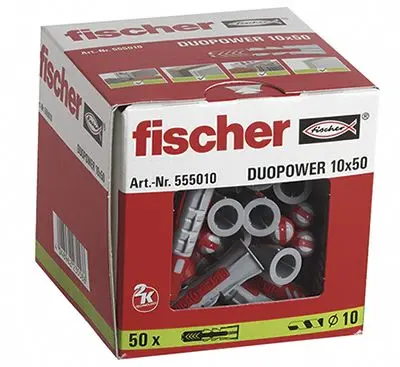 Produktfoto 1 von Fischer Fixings Dübel x 50 mm Stärke 15 mm max. Nylon