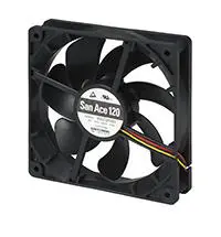 Produktfoto 1 von Sanyo Denki 9S DC-Axiallüfter, Kugellager, 12 V dc / 1.56W, 120 x 120 x 25mm, 99.6m³/h