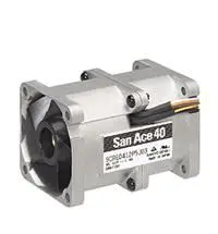 Produktfoto 1 von Sanyo Denki 9CR Axiallüfter, Kugel, 12V dc / 16.8 W 1.4 A, 54 m³/h IP68 56 mm 40mm 40 mm