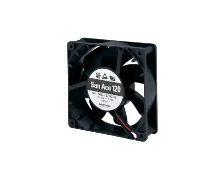 Sanyo Denki 9G DC-Axiallüfter, Kugellager, 24 V dc / 8.16W, 120 x 120 x 38mm, 200.4m³/h