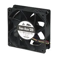 Produktfoto 1 von Sanyo Denki 9HV DC-Axiallüfter, Kugellager, 12 V dc / 36W, 120 x 120 x 38mm, 380.6m³/h