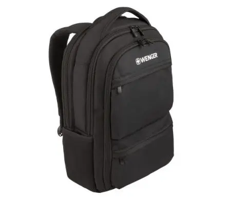 Wenger Laptoptasche bis 15.6 Zoll, Rucksack Schwarz Polyethylenterephthalat 210 mm 900 g