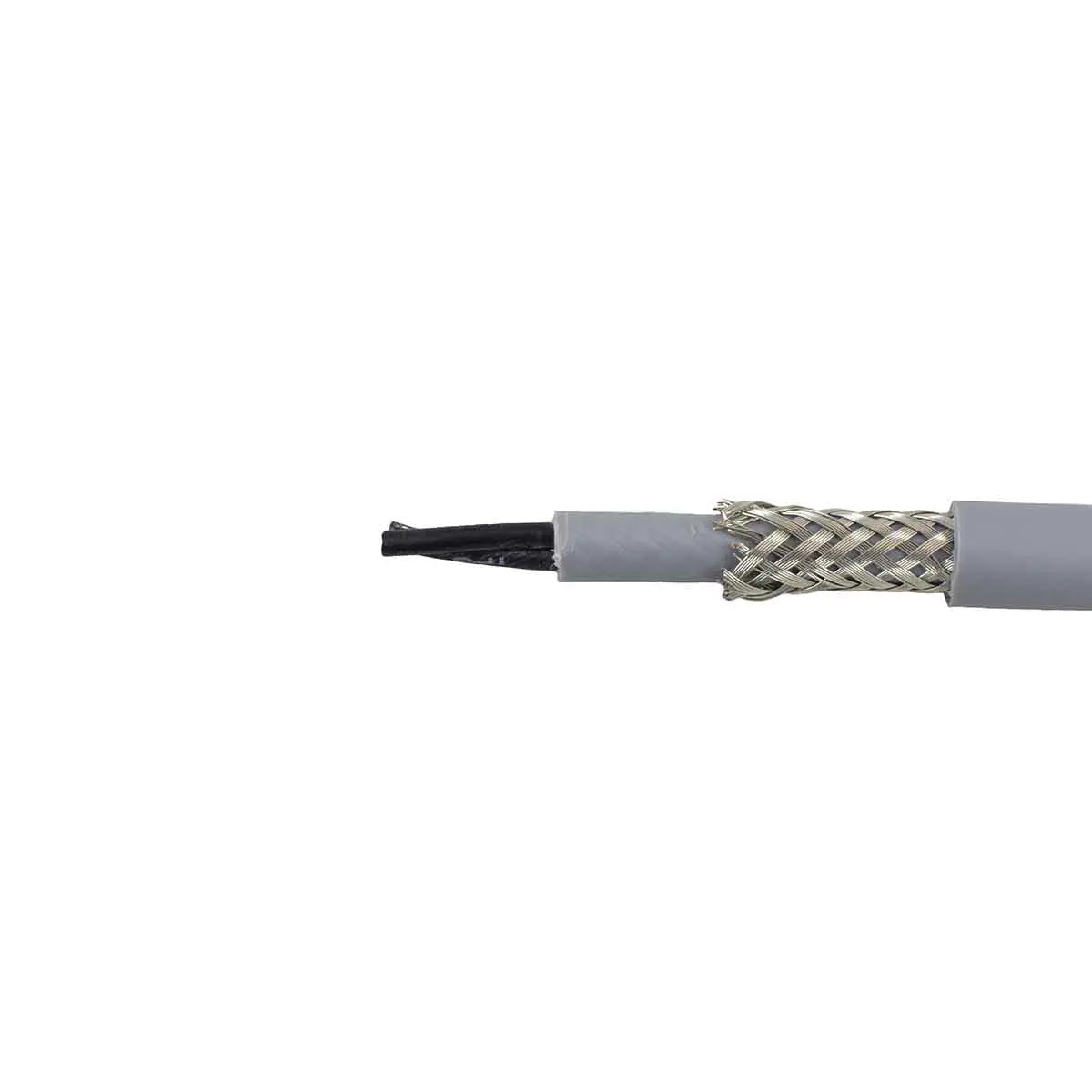 Produktfoto 1 von Alpha Wire CY Steuerkabel, 2-adrig 0.5 mm², 100 m Klar Geschirmt, Polyvinylchlorid
