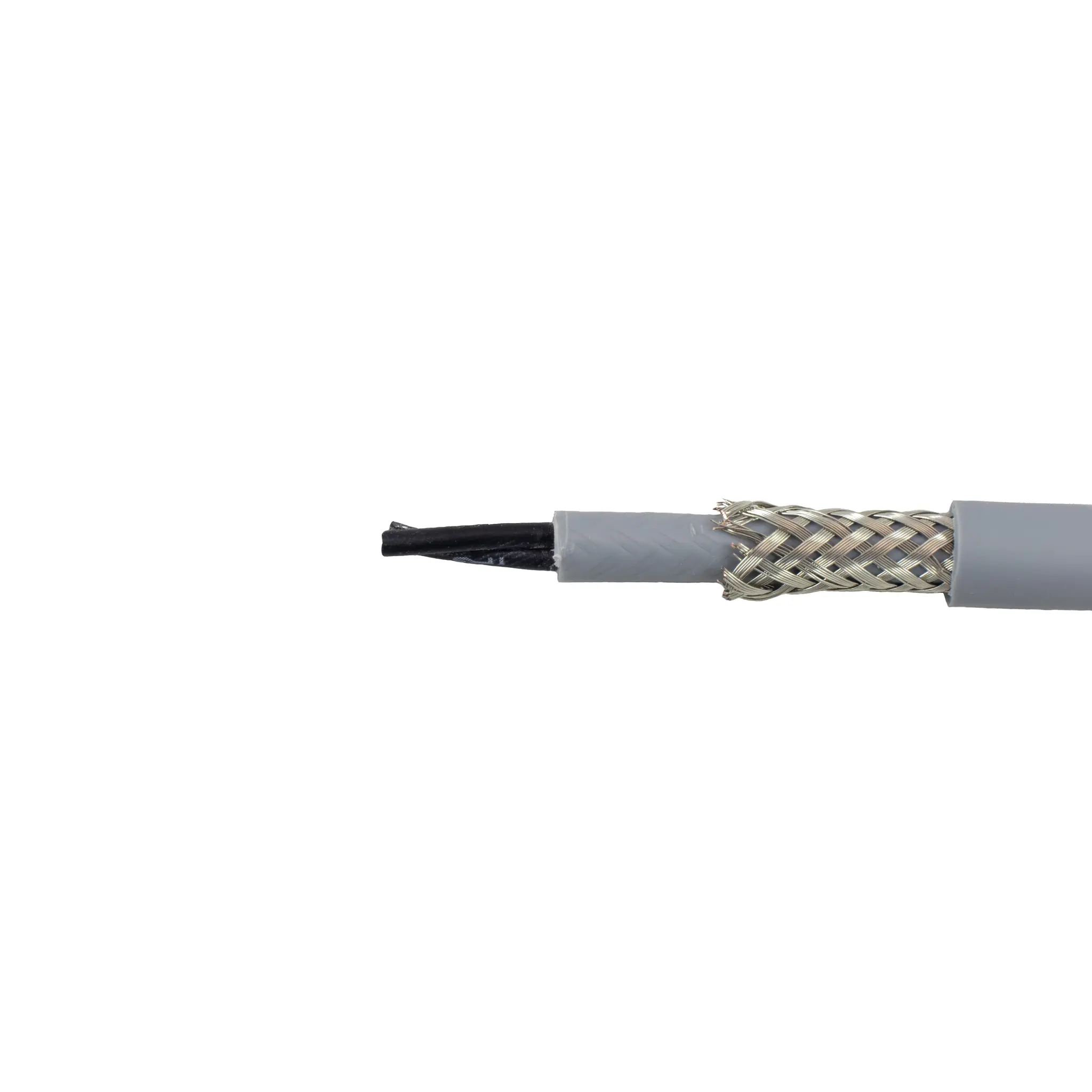 Produktfoto 1 von Alpha Wire CY Steuerkabel, 2-adrig 0.75 mm², 100 m Grau Geschirmt, Polyvinylchlorid