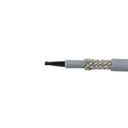 Produktfoto 1 von Alpha Wire CY Steuerkabel, 2-adrig 0.75mm², 100 m Grau Geschirmt, Polyvinylchlorid
