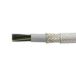 Produktfoto 1 von Alpha Wire CY Steuerkabel, 3-adrig 1mm², 50 m Grau Geschirmt, Polyvinylchlorid