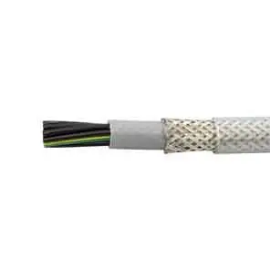 Produktfoto 1 von Alpha Wire CY Steuerkabel, 3-adrig 1 mm², 50 m Grau Geschirmt, Polyvinylchlorid