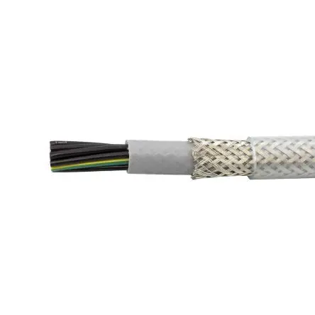 Produktfoto 1 von Alpha Wire CY Steuerkabel, 12-adrig 1.5mm², 100 m Grau Geschirmt, Polyvinylchlorid