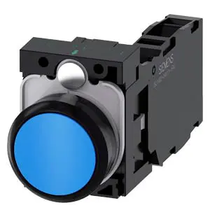 Produktfoto 1 von Siemens SIRIUS ACT 3SU11 Drucktaster, 1-poliger Umschalter