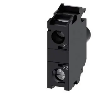 Produktfoto 1 von Siemens SIRIUS ACT 3SU14 LED Modul Anzeigenblock LED Blau beleuchtet 24V ac/dc Schraube