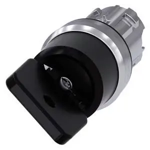 Produktfoto 1 von Siemens SIRIUS ACT 3SU10 Schlüsselschalterkopf 22 mm 2 Positionen 73034 Tastend IP20, IP69K, IP67, IP69, IP66