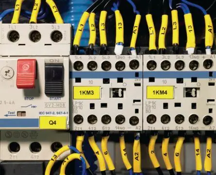 HellermannTyton TLFX Wärmeschrumpfschlauch, Polyolefin vernetzt Gelb, Ø 6.4 mm Schrumpfrate 2:1, Länge 90m