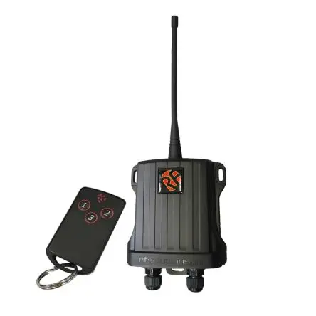 Produktfoto 1 von RF Solutions Fernbedienungssystem 433 MHz FM 3 Kanäle, 3-Tasten Handsender 12 to 30 V