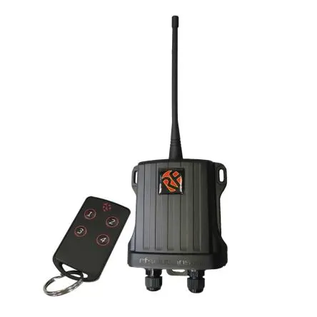 Produktfoto 1 von RF Solutions Fernbedienungssystem 433 MHz FM 4 Kanäle, 4-Tasten Handsender 12 to 30 V