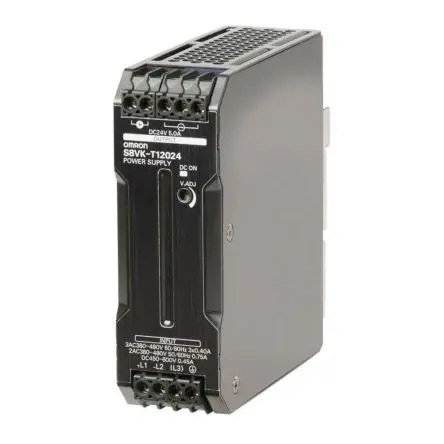 Produktfoto 1 von Omron S8VK-T Schaltnetzteil 1 24V dc 120 W, DIN-Hutschiene 264V