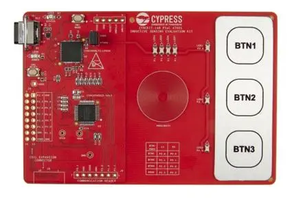 Produktfoto 1 von Infineon 4700S Evaluierungskit für induktive Sensorik PSoC, Evaluierungskit Entwicklungstool Microcontroller ARM