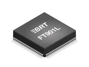 Produktfoto 1 von Bridgetek Mikrocontroller FT90x FT32 32 bit Oberfläche 256kB Flash LQFP 100-Pin 100 MHz 256 kB RAM