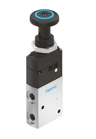 Produktfoto 1 von Festo, Drucktaster VHEF Pneumatik-Steuerventil, manuell, G G 1/4, Aluminiumlegierung 5299711