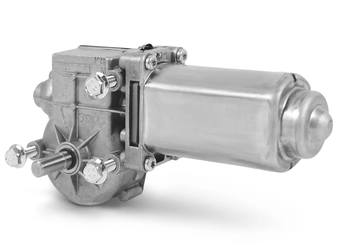 Produktfoto 1 von DOGA 317 M. Getriebe DC-Getriebemotor bis 12 Nm 62:1, 12 V, 25 rpm, Wellen-Ø 9 mm, 20 mm x 43.8 mm x 18 mm